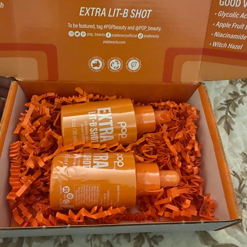 Two pop beauty serums! Innovative! Set of 2!